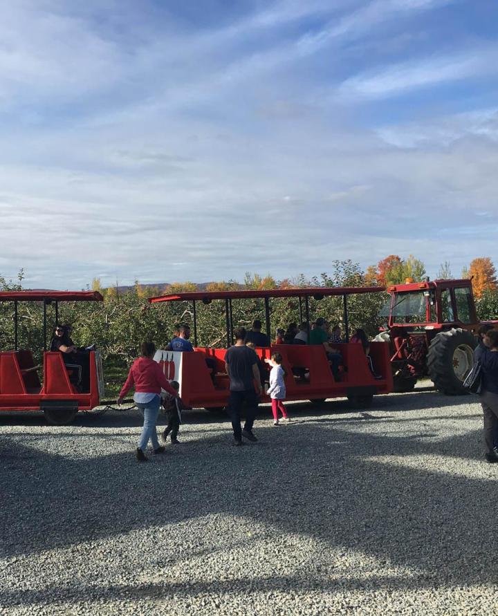 Balade en tracteur familiale Compton