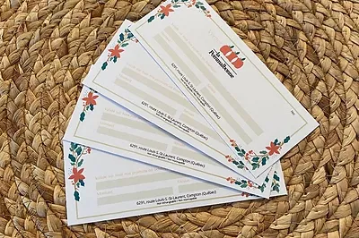 Certificat Cadeau