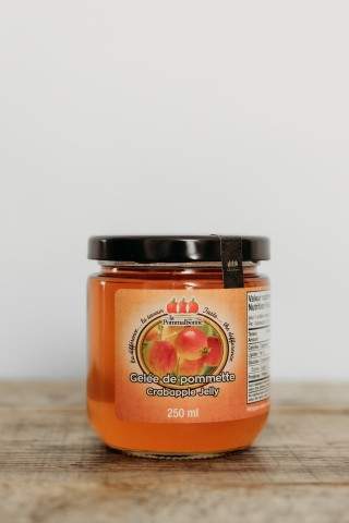 Gelée de pommette Dolgo   125 ml & 250 ml
